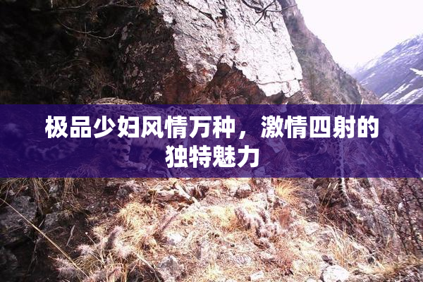 极品少妇风情万种，激情四射的独特魅力