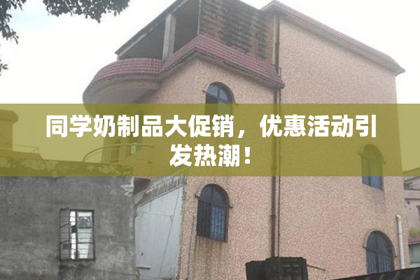 同学奶制品大促销，优惠活动引发热潮！