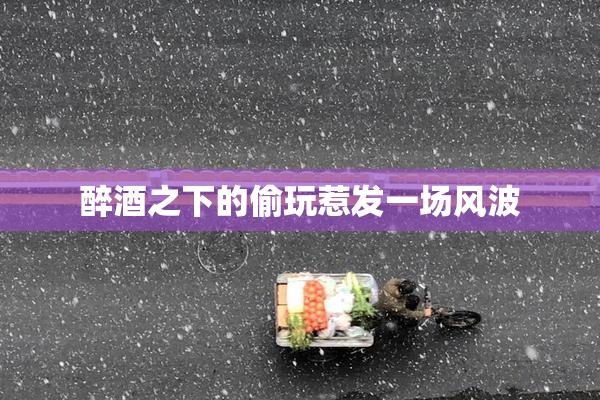 醉酒之下的偷玩惹发一场风波