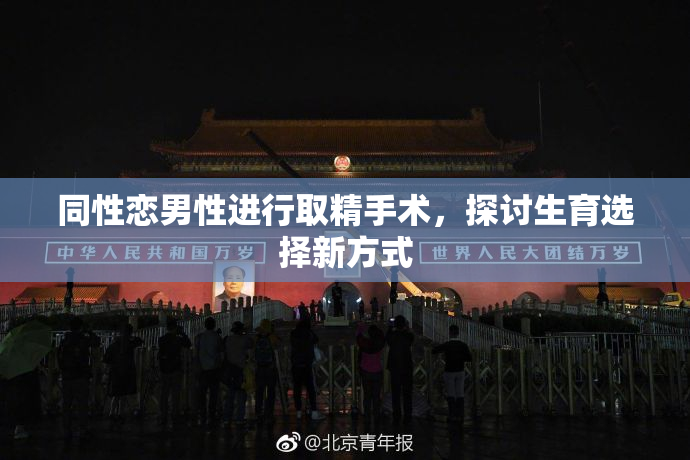 同性恋男性进行取精手术，探讨生育选择新方式