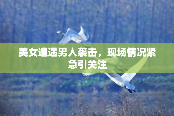 美女遭遇男人袭击，现场情况紧急引关注