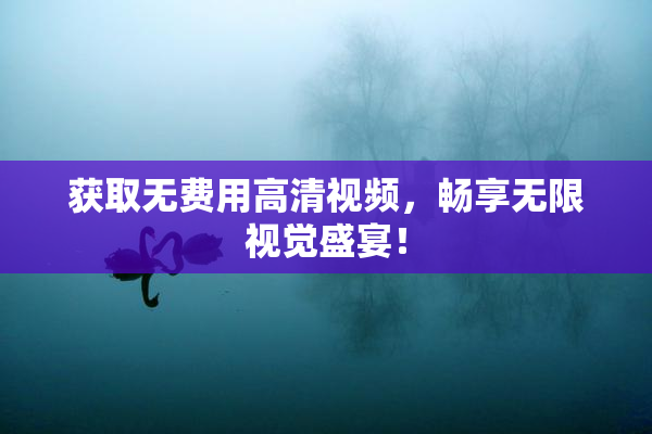 获取无费用高清视频，畅享无限视觉盛宴！