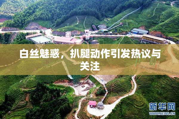白丝魅惑，扒腿动作引发热议与关注