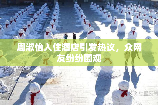 周淑怡入住酒店引发热议，众网友纷纷围观