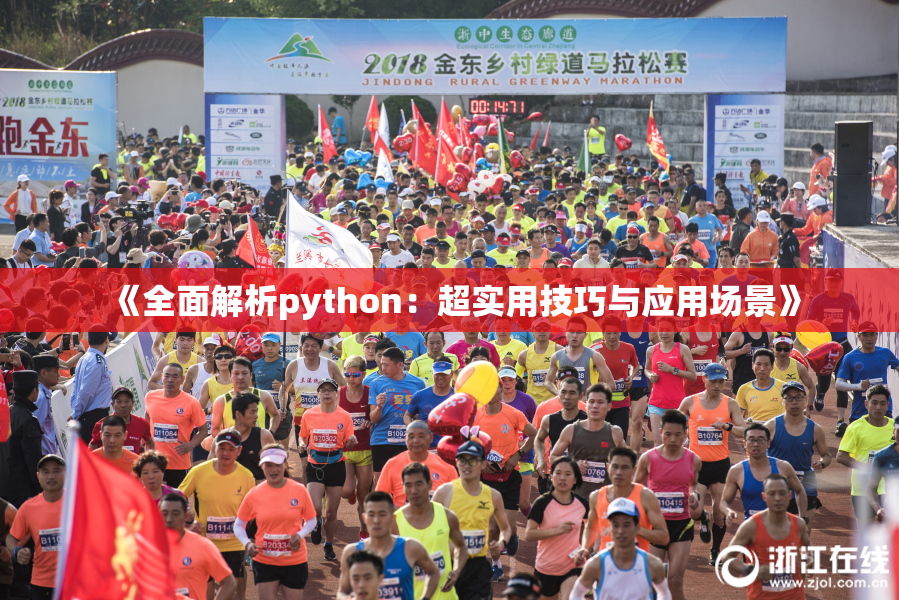 《全面解析python：超实用技巧与应用场景》