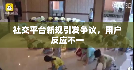 社交平台新规引发争议，用户反应不一