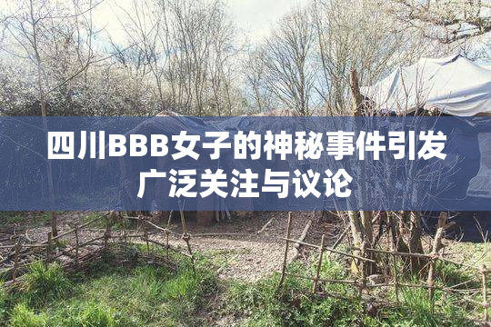 四川BBB女子的神秘事件引发广泛关注与议论
