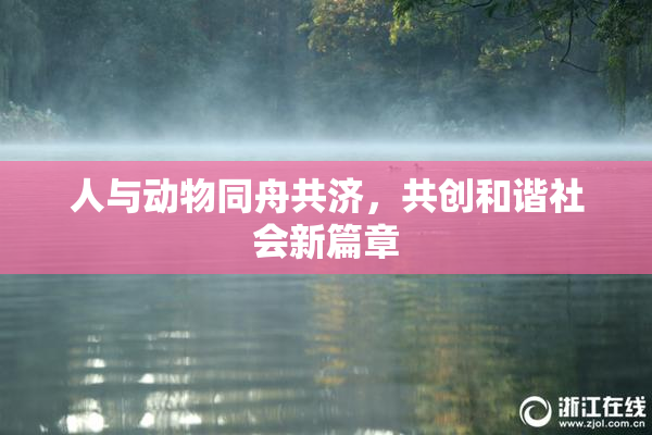 人与动物同舟共济，共创和谐社会新篇章