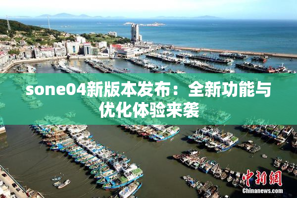 sone04新版本发布：全新功能与优化体验来袭