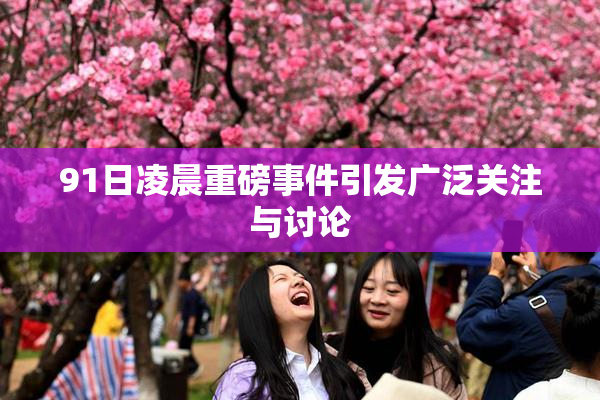 91日凌晨重磅事件引发广泛关注与讨论