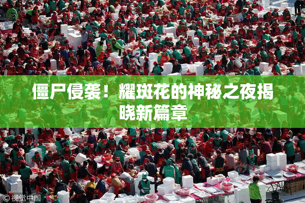 僵尸侵袭！耀斑花的神秘之夜揭晓新篇章
