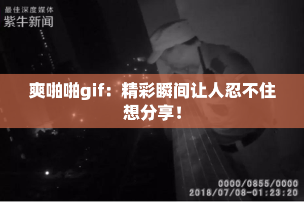 爽啪啪gif：精彩瞬间让人忍不住想分享！