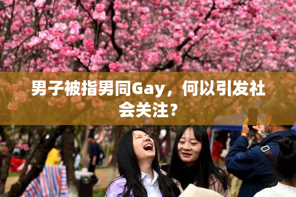 男子被指男同Gay，何以引发社会关注？