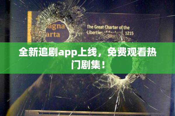 全新追剧app上线，免费观看热门剧集！