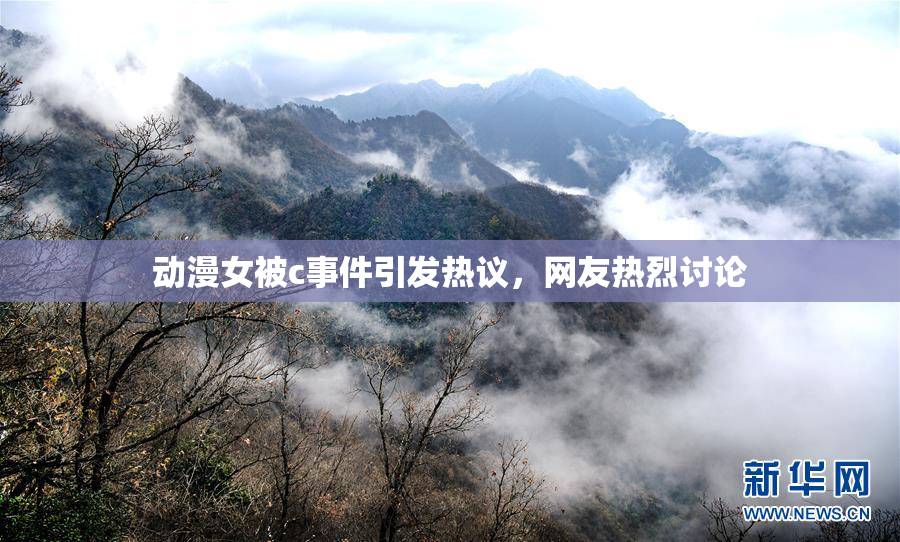 动漫女被c事件引发热议，网友热烈讨论