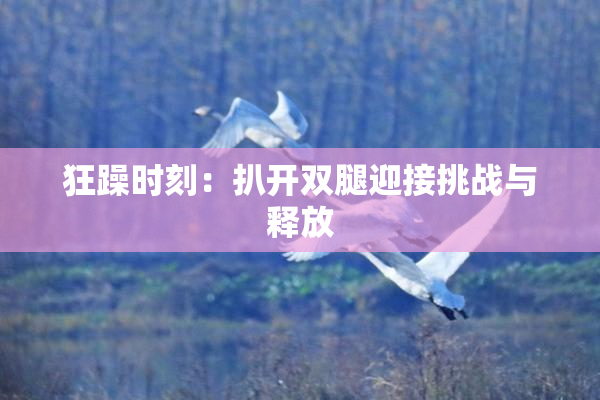狂躁时刻：扒开双腿迎接挑战与释放