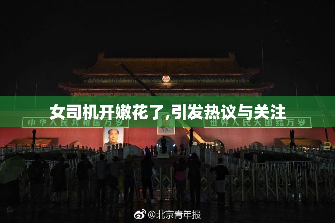 女司机开嫩花了,引发热议与关注