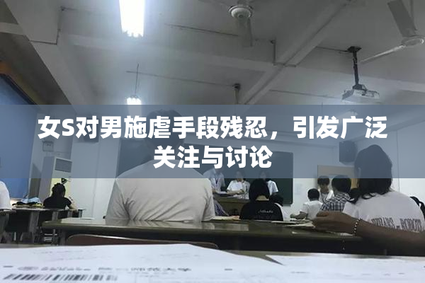 女S对男施虐手段残忍，引发广泛关注与讨论