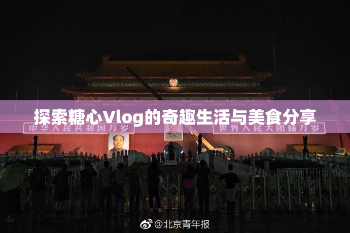 探索糖心Vlog的奇趣生活与美食分享