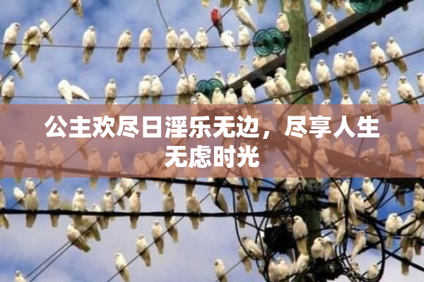 公主欢尽日淫乐无边，尽享人生无虑时光