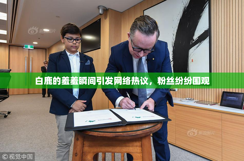 白鹿的羞羞瞬间引发网络热议，粉丝纷纷围观
