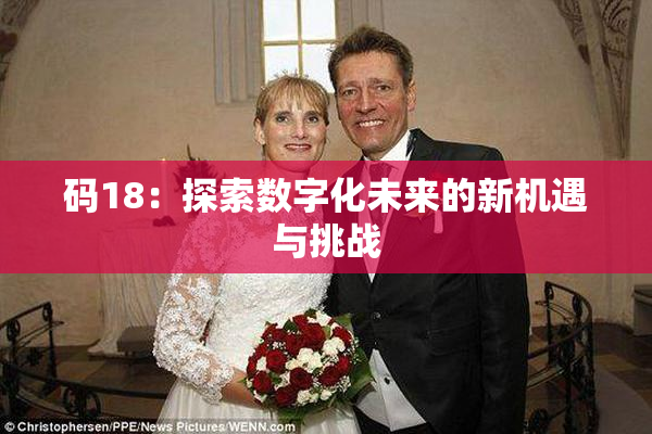 码18：探索数字化未来的新机遇与挑战