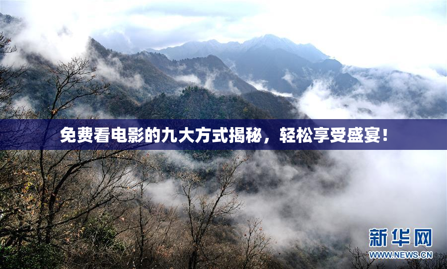 免费看电影的九大方式揭秘，轻松享受盛宴！