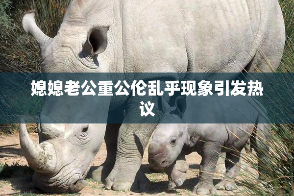 媳媳老公重公伦乱乎现象引发热议