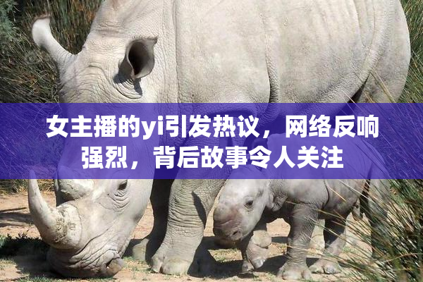 女主播的yi引发热议，网络反响强烈，背后故事令人关注