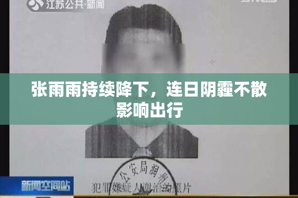 张雨雨持续降下，连日阴霾不散影响出行