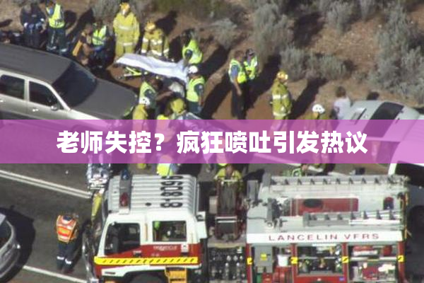 老师失控？疯狂喷吐引发热议