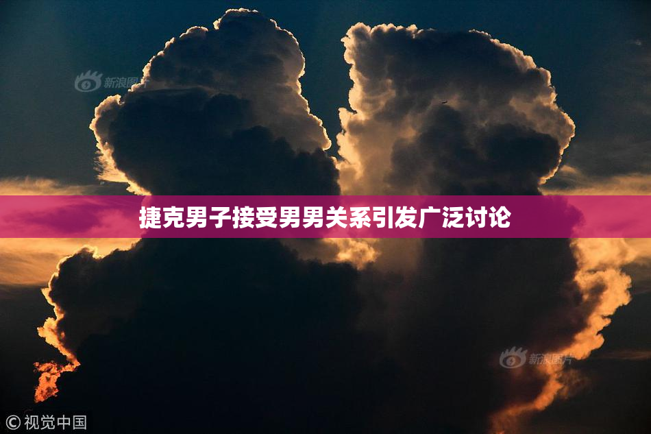 捷克男子接受男男关系引发广泛讨论