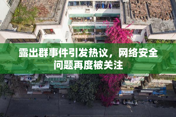 露出群事件引发热议，网络安全问题再度被关注