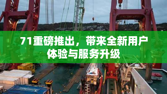 71重磅推出，带来全新用户体验与服务升级
