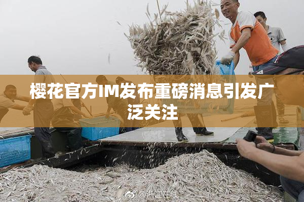 樱花官方IM发布重磅消息引发广泛关注