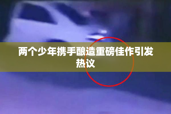 两个少年携手酿造重磅佳作引发热议