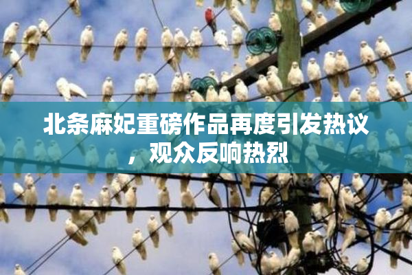 北条麻妃重磅作品再度引发热议，观众反响热烈