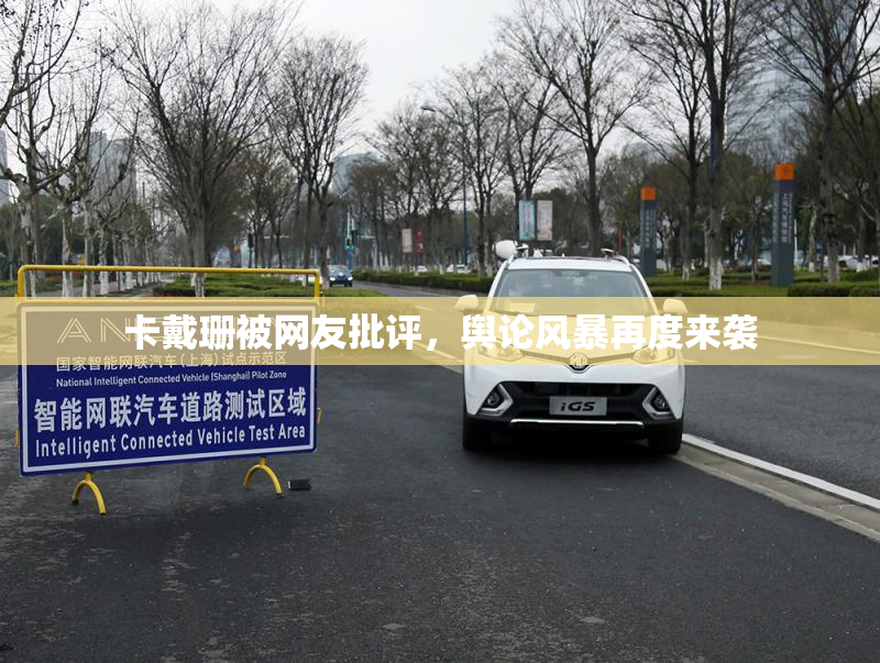 卡戴珊被网友批评，舆论风暴再度来袭