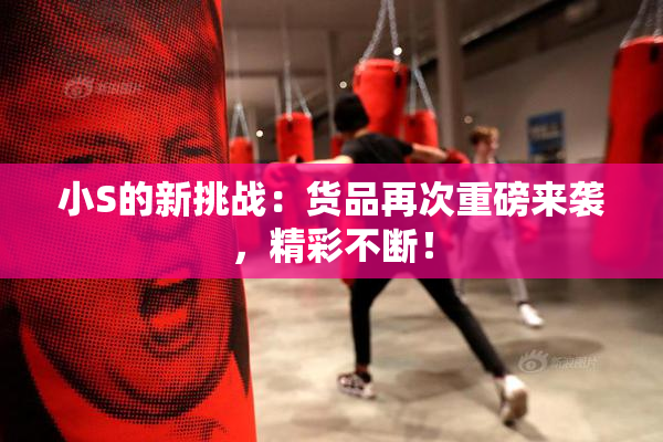 小S的新挑战：货品再次重磅来袭，精彩不断！