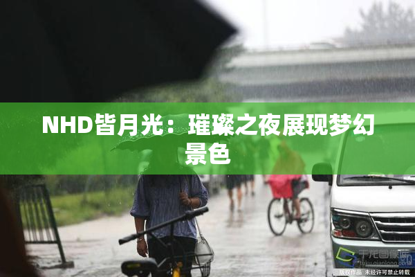NHD皆月光：璀璨之夜展现梦幻景色