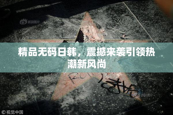 精品无码日韩，震撼来袭引领热潮新风尚