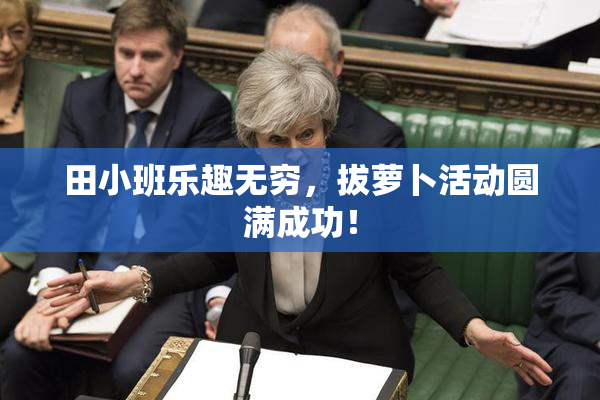 田小班乐趣无穷，拔萝卜活动圆满成功！