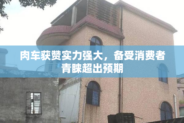 肉车获赞实力强大，备受消费者青睐超出预期