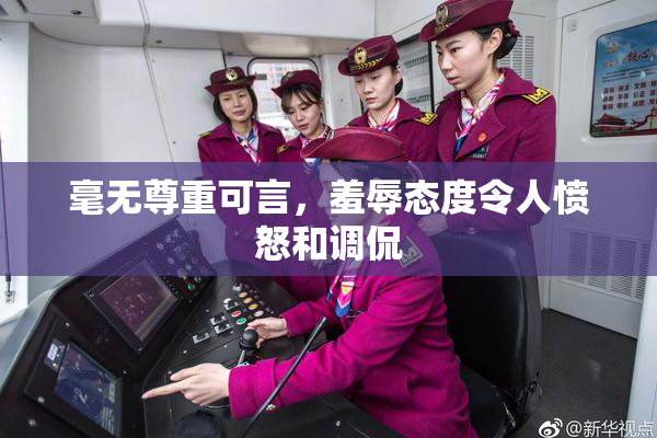 毫无尊重可言，羞辱态度令人愤怒和调侃