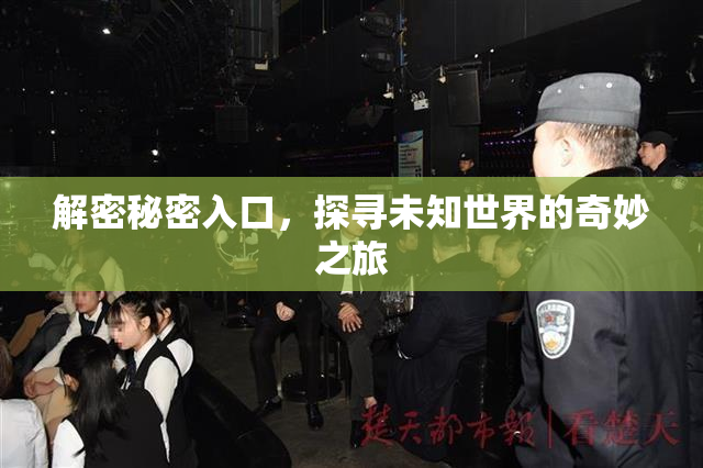 解密秘密入口，探寻未知世界的奇妙之旅