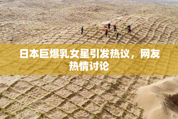 日本巨爆乳女星引发热议，网友热情讨论