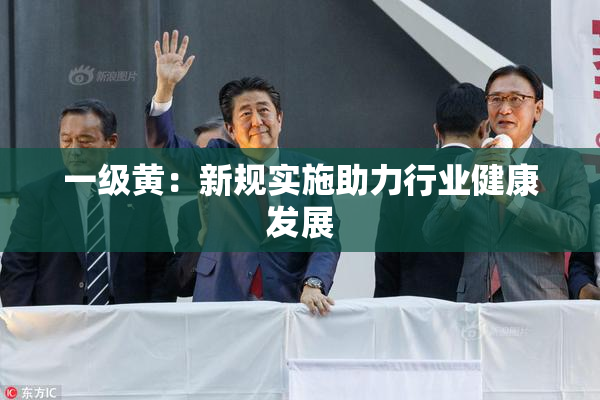 一级黄：新规实施助力行业健康发展