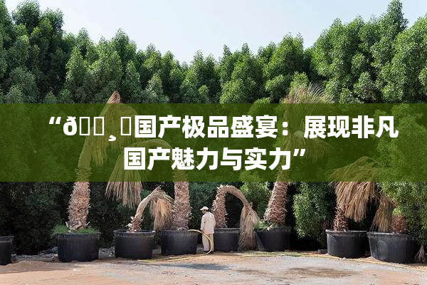 “🌸‌国产极品盛宴：展现非凡国产魅力与实力”