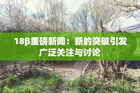 18β重磅新闻：新的突破引发广泛关注与讨论