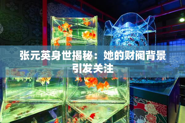 张元英身世揭秘：她的财阀背景引发关注